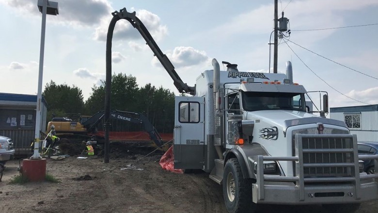 Daylighting Excavation Services In Bonnyville