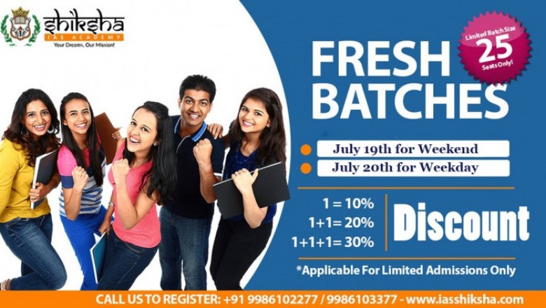 New batches for 2021 will starts on 19th July,2020 for weekend and 20th July,2020 for Weekday