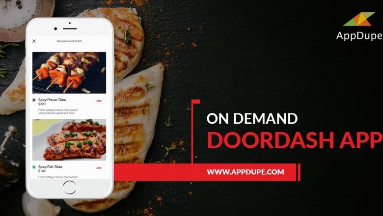 Distinguishing features of the app like DoorDash