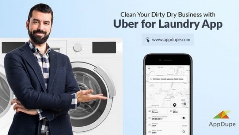 Uber for laundry app development: Lure the audience with a seamless workflow