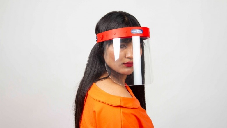 Clear Hard Hat Safety Visor Face Shield, Face Protection, Guard