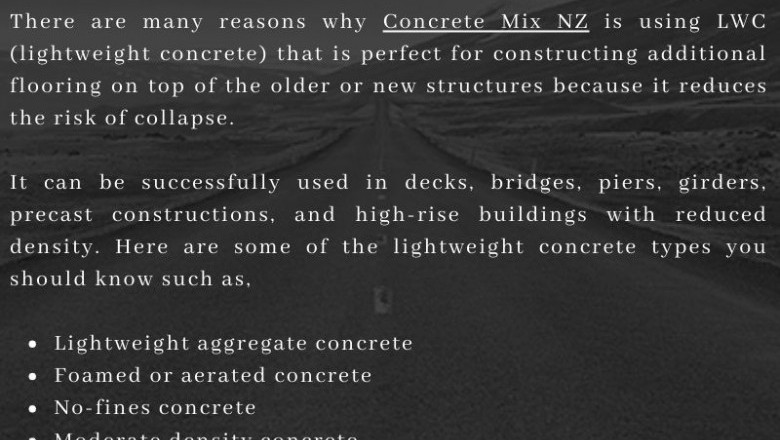best lightweight concrete mix nz