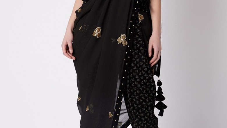 Dhoti Style Saree | Pant and Sharara Saree | Plazo Saree Buy Online | Pant Saree