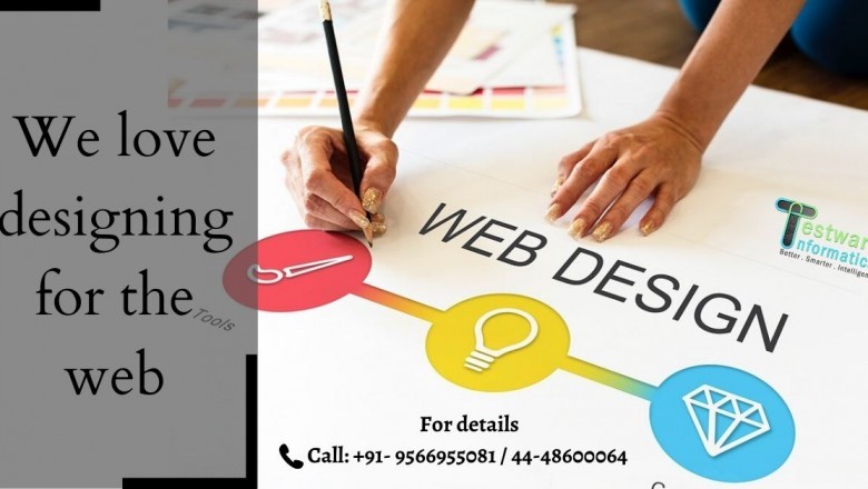 We love designing for the web!