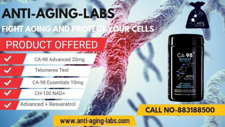 Order your Telomere Test Kit online from Anti-Aging Labs!
