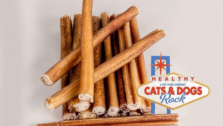 6 Inch Odor Free Bully Sticks Large (12 COUNT) - Cats and Dogs Rock