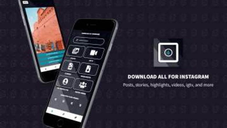 Download Instagram Posts Stories Highlights IGTV (Download All For Instagram No