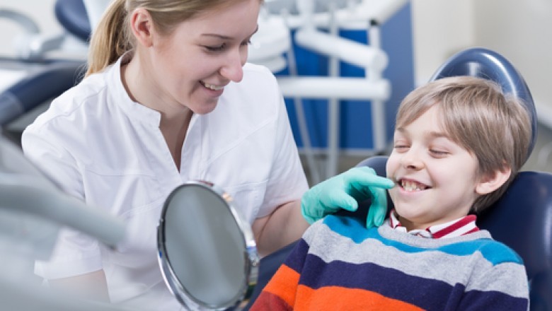 How do you talk to a dentist?