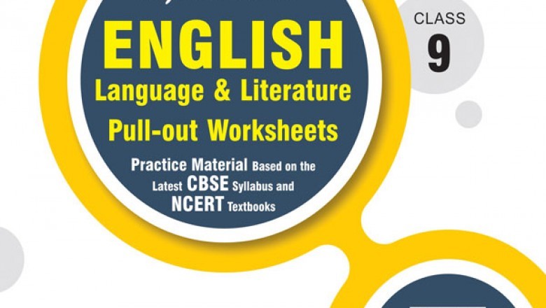 Rachna Sagar- CBSE Board Together With English Language & Literature Pull-out Worksheets for Class 9, NCERT