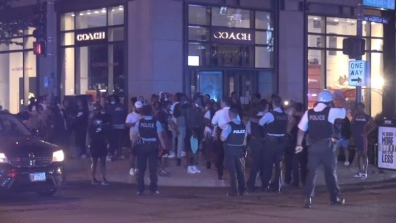 Looting Outshines Police Shooting In Chicago.