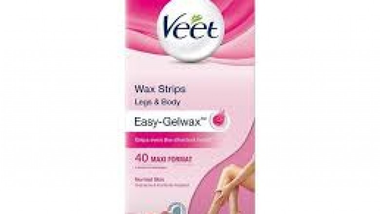 veet hot wax strips