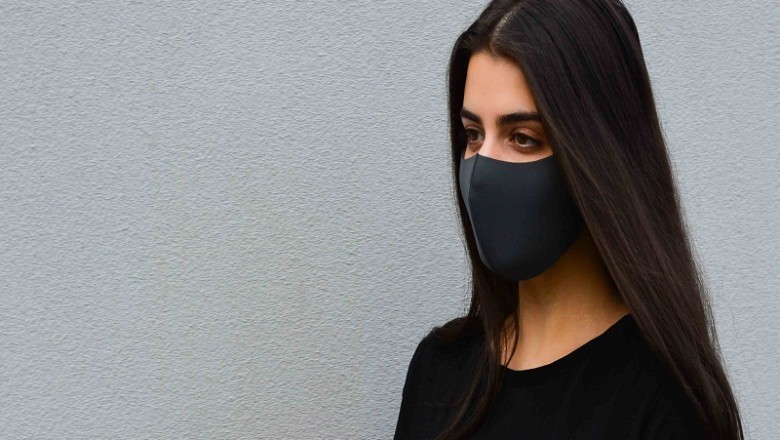 Black Fabric Face Mask for Sale in Australia
