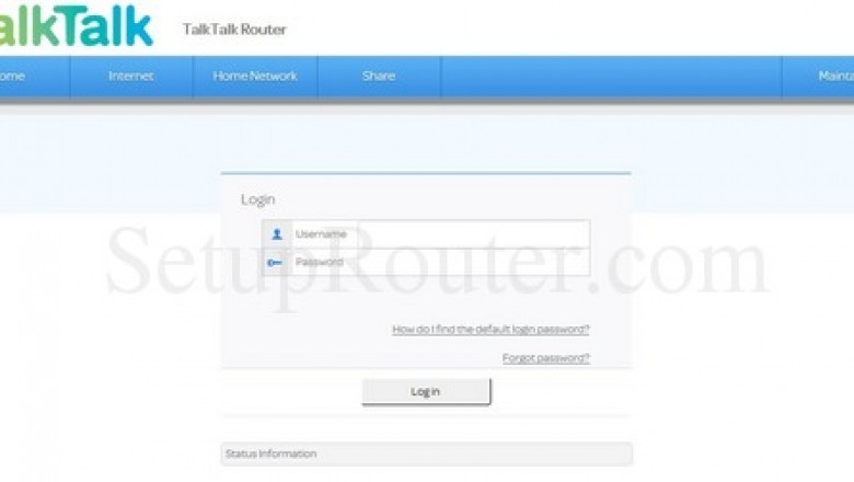 Talktalk Router Setup