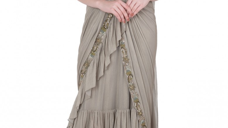Saree Gown and Ready Pleated Saree Online Shopping For Festivals