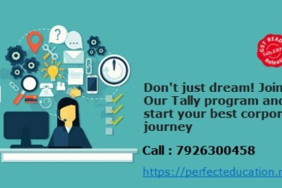 Don't just dream! Join Our Tally program and start your best corporate journey
