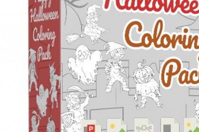 HAPPY HALLOWEEN COLORING PACK REVIEW