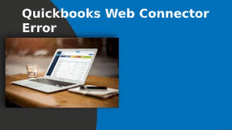 Quickbooks Web Connector Error-accountingerrors