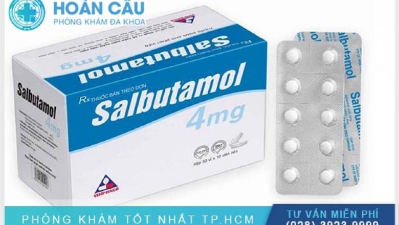 Thuoc dieu tri Salbutamol
