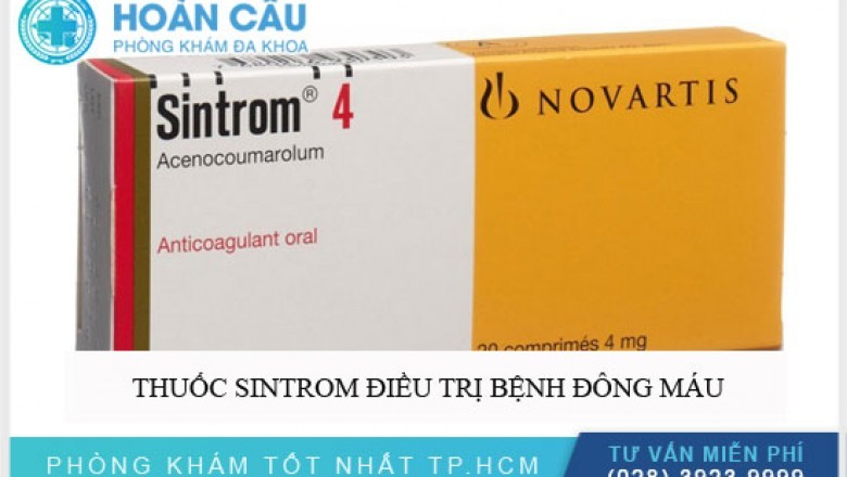 Thuoc Sintrom dieu tri benh gi?