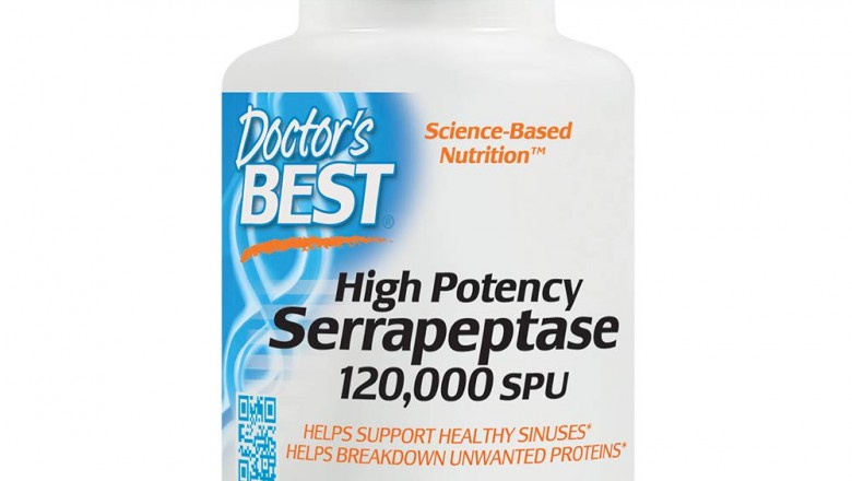 Doctor's Best High Potency Serrapeptase,120,000 SPU