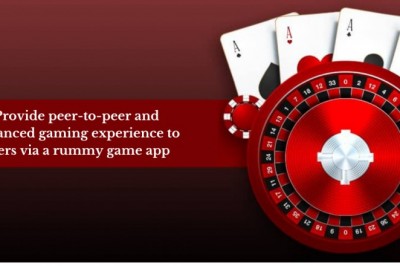 Provide peer-to-peer and advanced gaming experience to users via a rummy game app