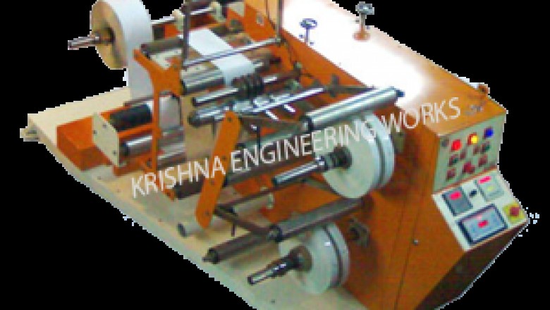 Doctoring Rewinding Machine with Slitting System, Doctoring Slitting