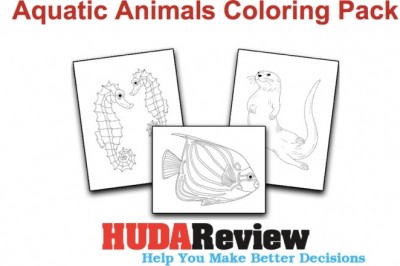 Aquatic Animals Coloring Pack Review