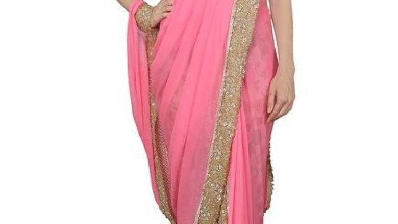 Stitched Pant Saree and dhoti saree shopping in India