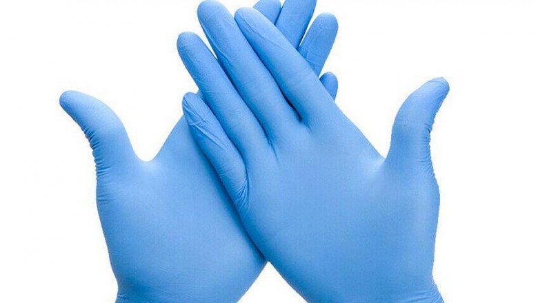 Large Nitrile Gloves – Box of 100 Large