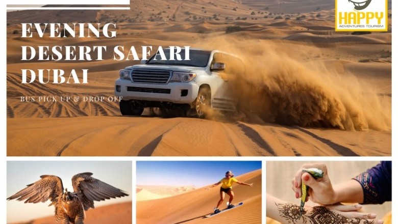 An Amazing Combo Package of Evening Desert Safari and Dhow Cruise Dinner