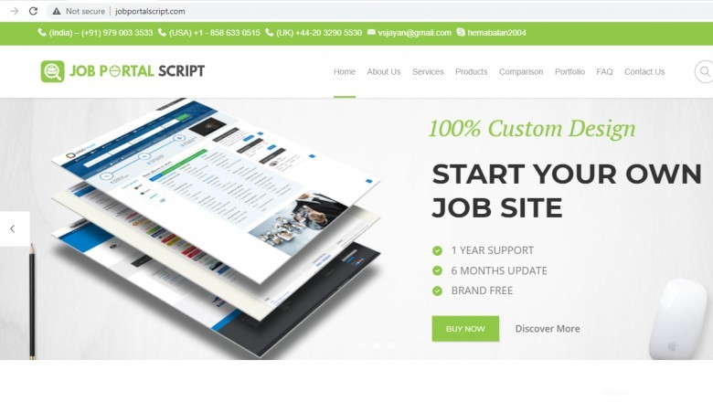 Ready made php JOB PORTAL SCRIPT