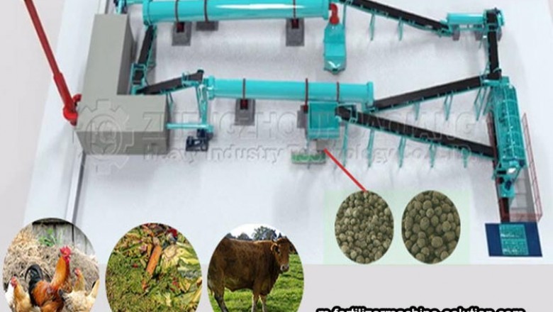 The equipment of organic fertilizer production line can be configured by itself
