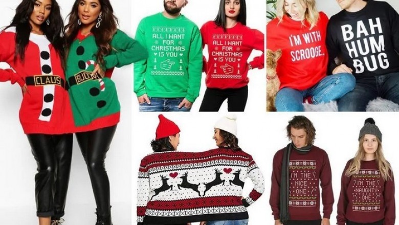 Christmas Jumper Dress - Women Christmas Jumper