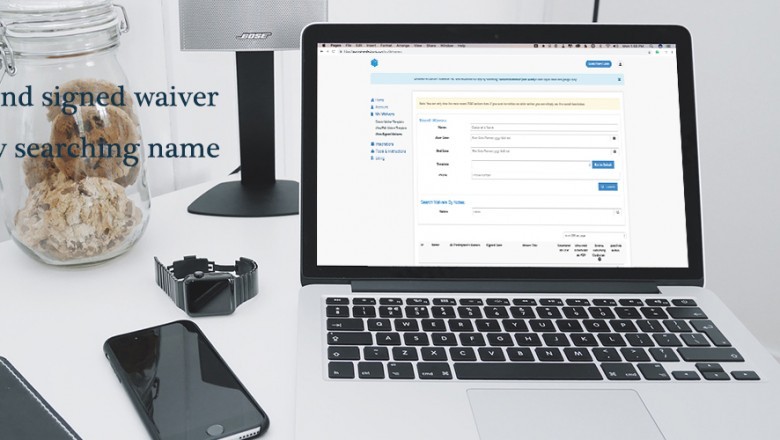 Electronic Waiver Online