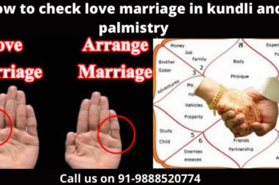 How to check love marriage in kundli and palmistry