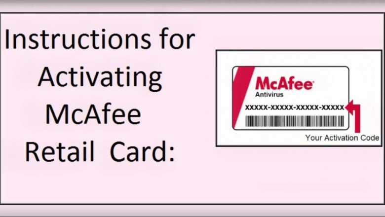 how to download McAfee setups