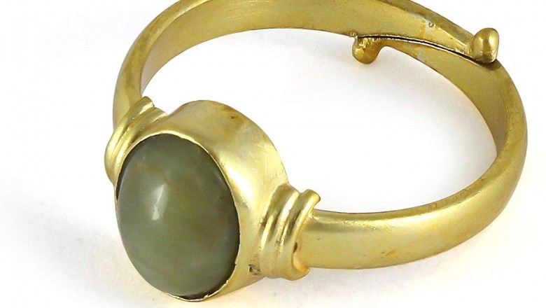 Natural & 100% Original Cat’s Eye Stone Panchdhatu Adjustable Ring (Lehsunia Ring)