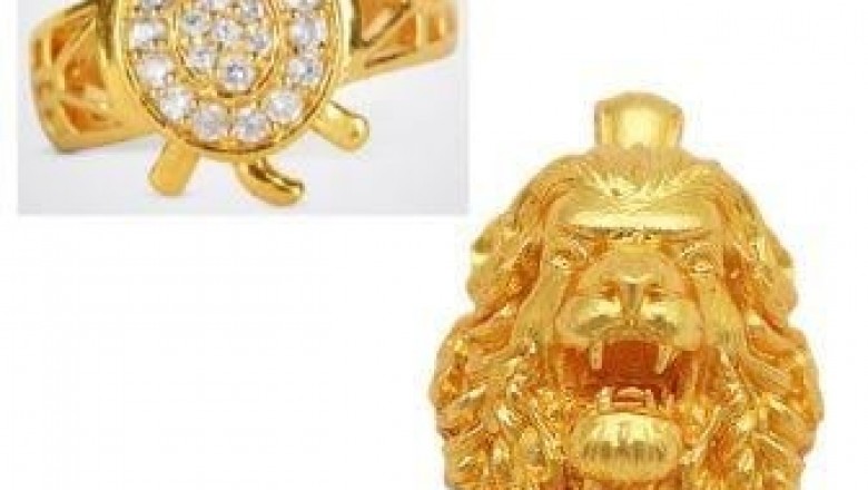 Buy 1 Meru Kachua Ring Get 1 Free Narshing/ Lion Locket
