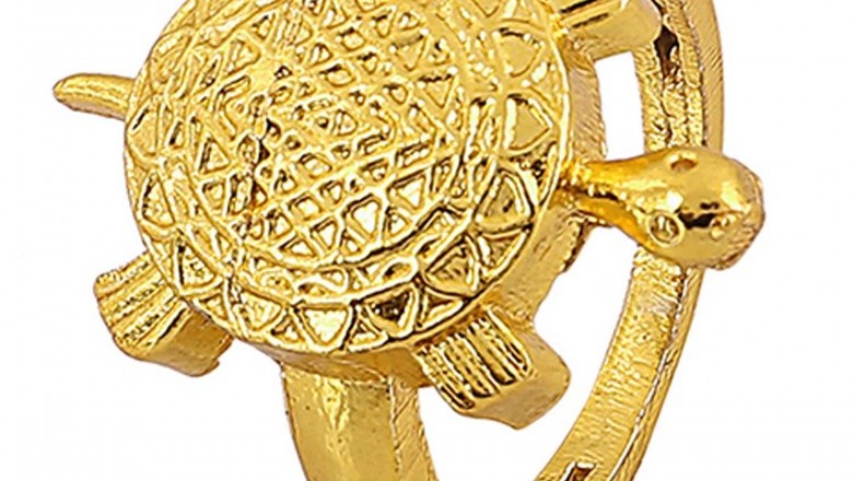Buy 1 Meru Sri Yantra Tortoise Ring/ Turtle Ring & Get 1 Free