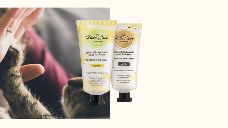 Sanitizing hand cream