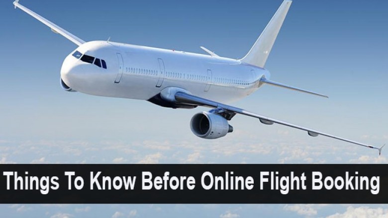 Things To Know Before Online Flight Booking