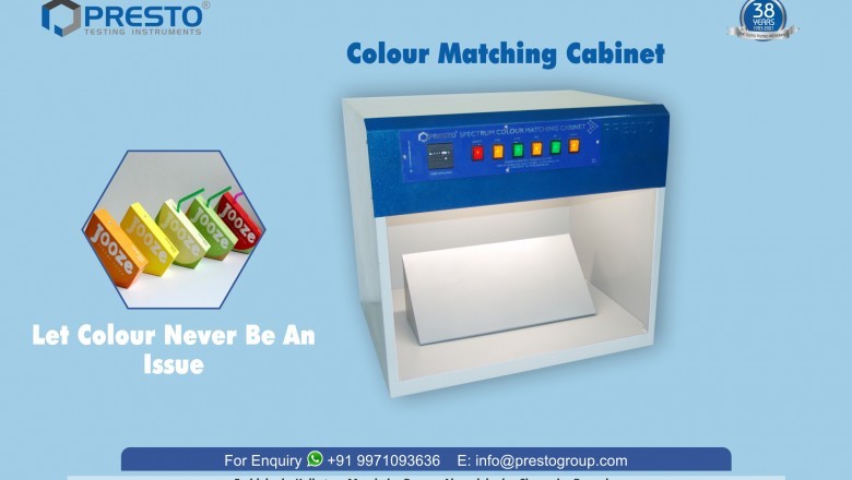Colour Matching Cabinet Machine