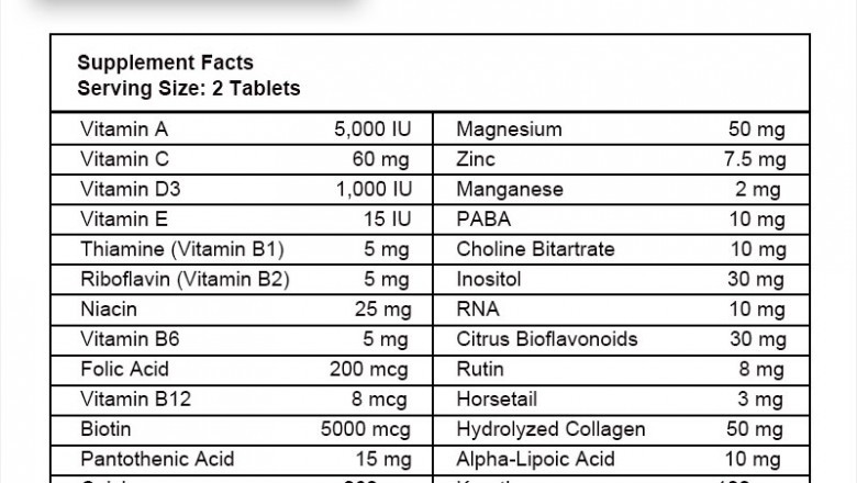 best vitamins for male hair growth