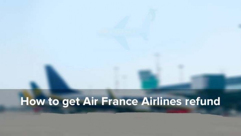 Air France Airlines Refund Terms