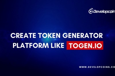 Create A Token Generator Platform like Togen.io