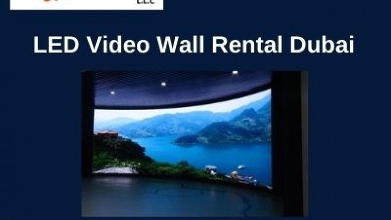 How to Make Event with LED Video Wall Rental Dubai?