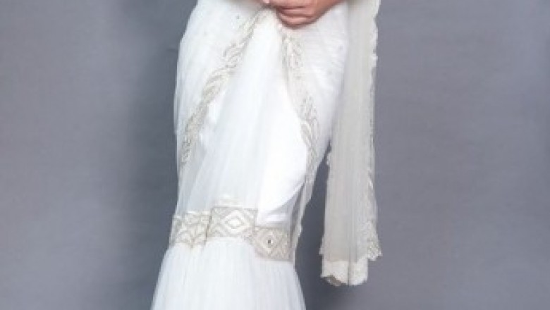 Top Designer Ruffle Saree And Fringe Saree Buy Online at Reasonable Price