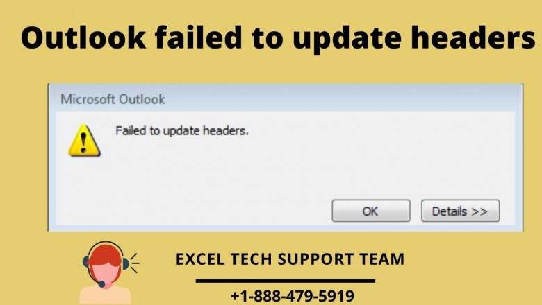 [Resolved] Outlook Failed To Update Headers Error in Microsoft