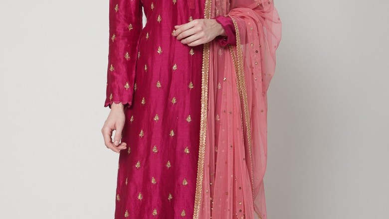 Buy Crop Top With Plazo And Plazo Dress Designer Outfits at Fresh Look Fashion