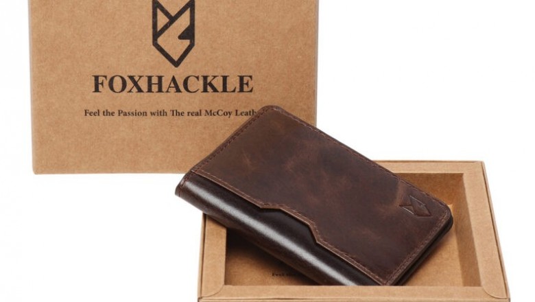 Handmade Leather Wallet-FOXHACKLE